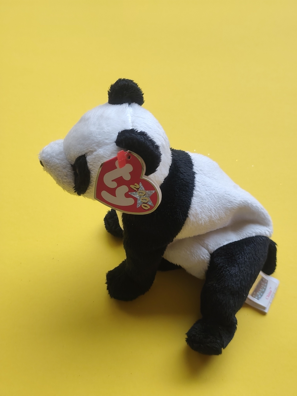 3/$30💜Ty Beanie Baby “China” the Panda Plush Toy (2000)
